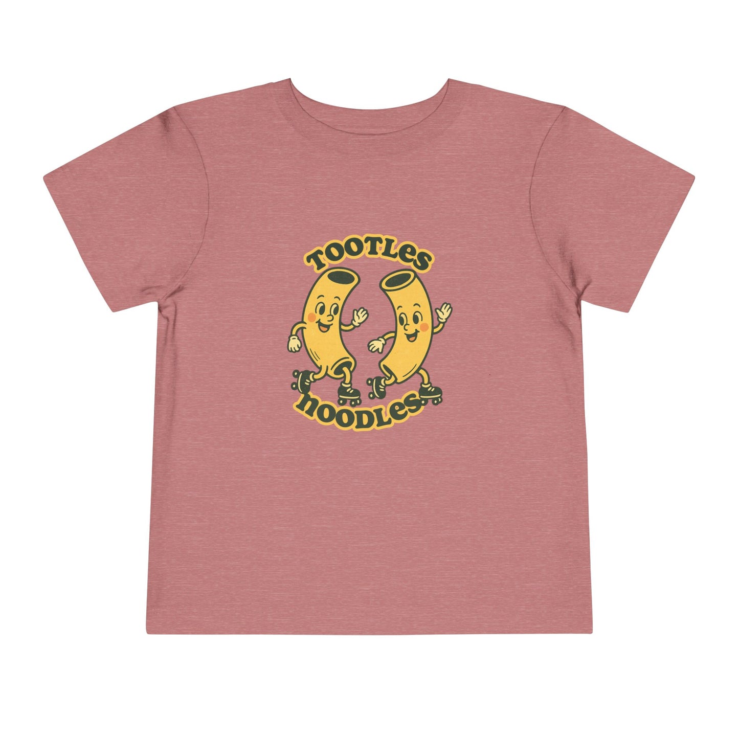 Tootles Noodles - Unisex Toddler/Kid - Front  Print on Light & Dark Tees 👕