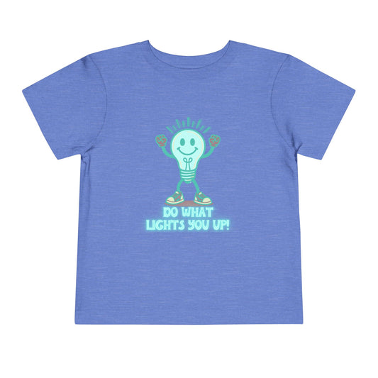 Lights You Up - Unisex Toddler/Kid - Front  Print on Light & Dark Tees 👕