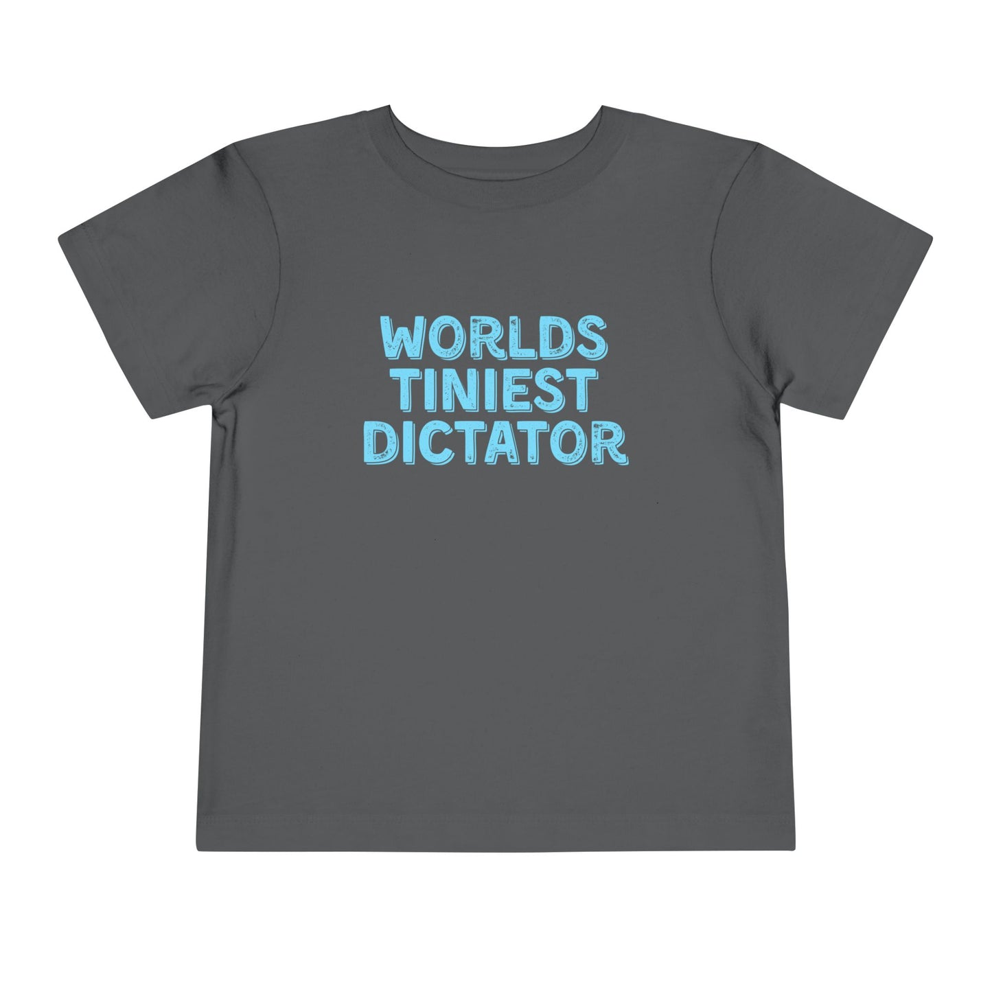 Tiniest Dictator - Unisex Toddler/Kid - Front & Back Print on Light & Dark Tees👕