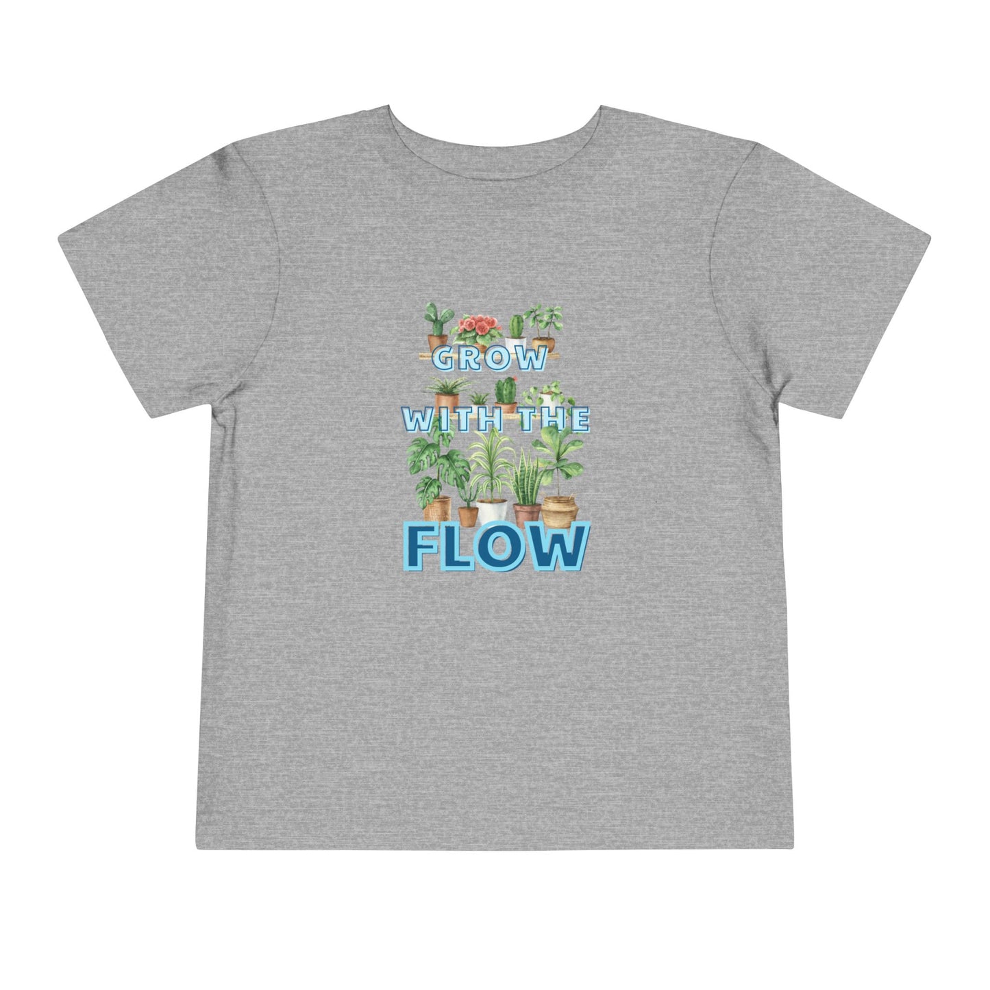 Grow With The Flow - Unisex Toddler/Kid - Front & Back Print on Light & Dark Tees👕