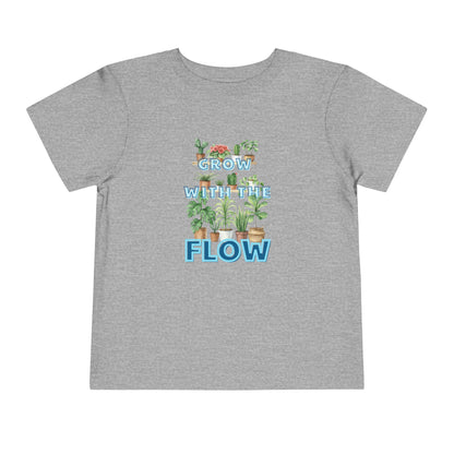 Grow With The Flow - Unisex Toddler/Kid - Front & Back Print on Light & Dark Tees👕