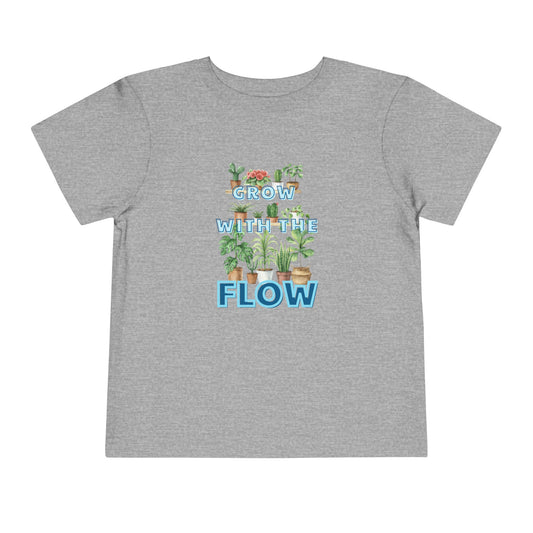 Grow With The Flow - Unisex Toddler/Kid - Front & Back Print on Light & Dark Tees👕