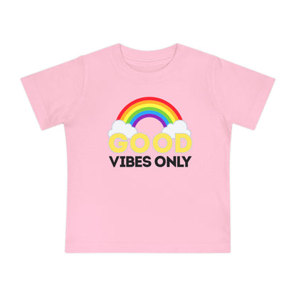 Good Vibes Only - Unisex Baby/Toddler - on Light & Dark Tees👕