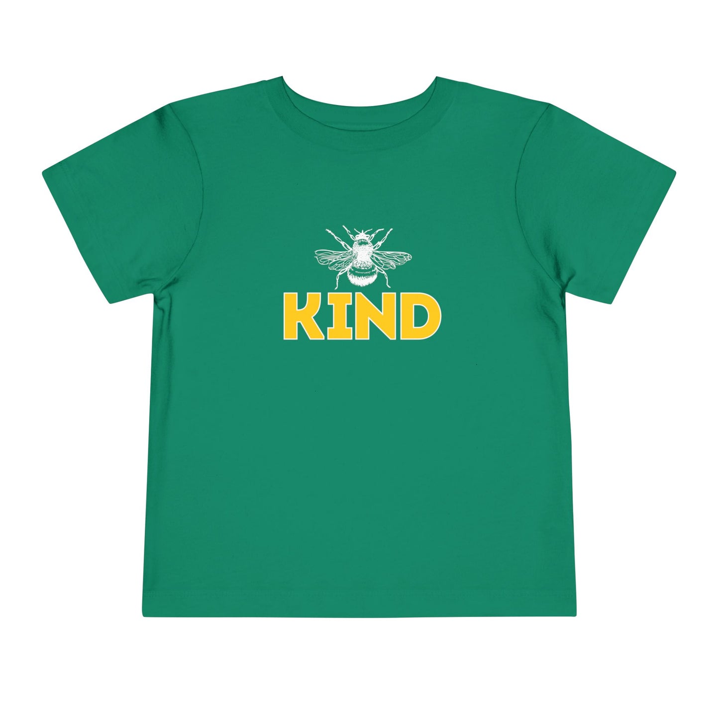 Bee Kind - Unisex Toddler/Kid - Front Print on Light & Dark Tees👕