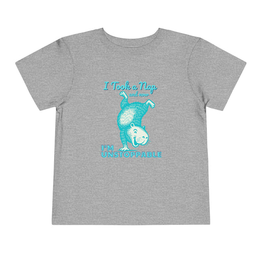 Unstoppable - Unisex Toddler/Kid - Front  Print on Light & Dark Tees 👕