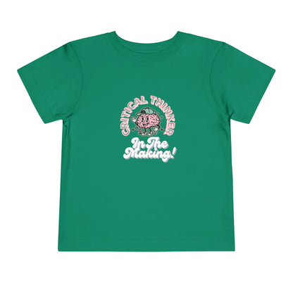 In The Making - Toddler - Front Print on Light & Dark Tees👕