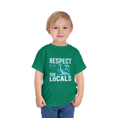 Respect Locals - Front Print on Light & Dark Tees 👕
