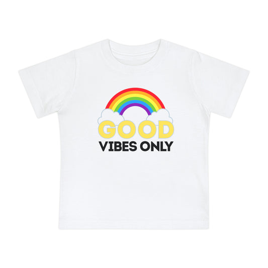 Good Vibes Only - Unisex Baby/Toddler - on Light & Dark Tees👕
