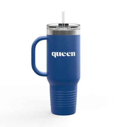 Queen Keeping Everyone Alive - Insulated Travel Mug