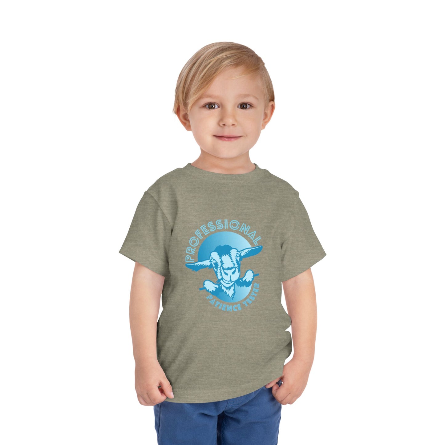 Patience Tester - Toddler Unisex - Front Print on Light & Dark Tees👕
