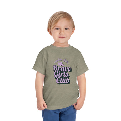 Brave Girls Club - Unisex Toddler/Kid - Front  Print on Light & Dark Tees 👕