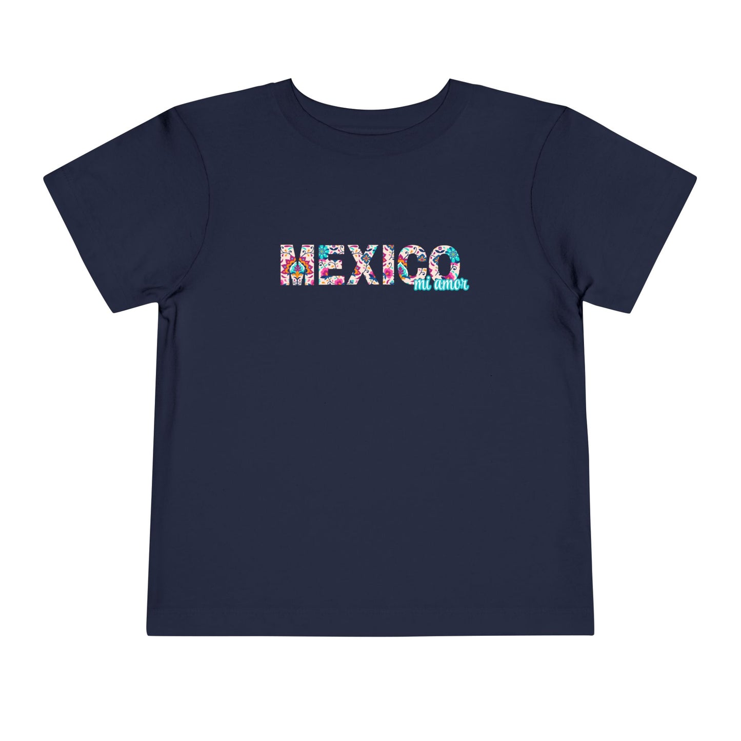 México Mi Amor - Unisex Toddler/Kid - Front Print on Light & Dark Tees👕