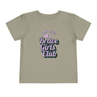 Brave Girls Club - Unisex Toddler/Kid - Front  Print on Light & Dark Tees 👕