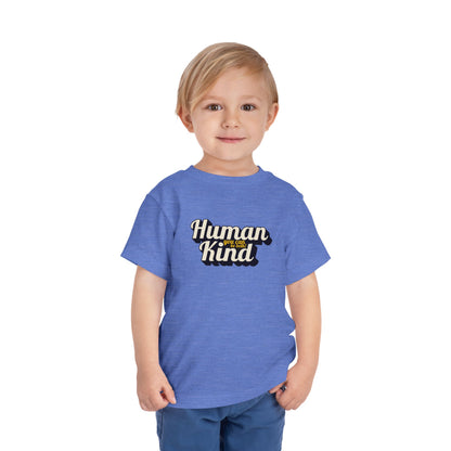Human Kind - Unisex Toddler/Kid - Front Print on Light & Dark Tees👕