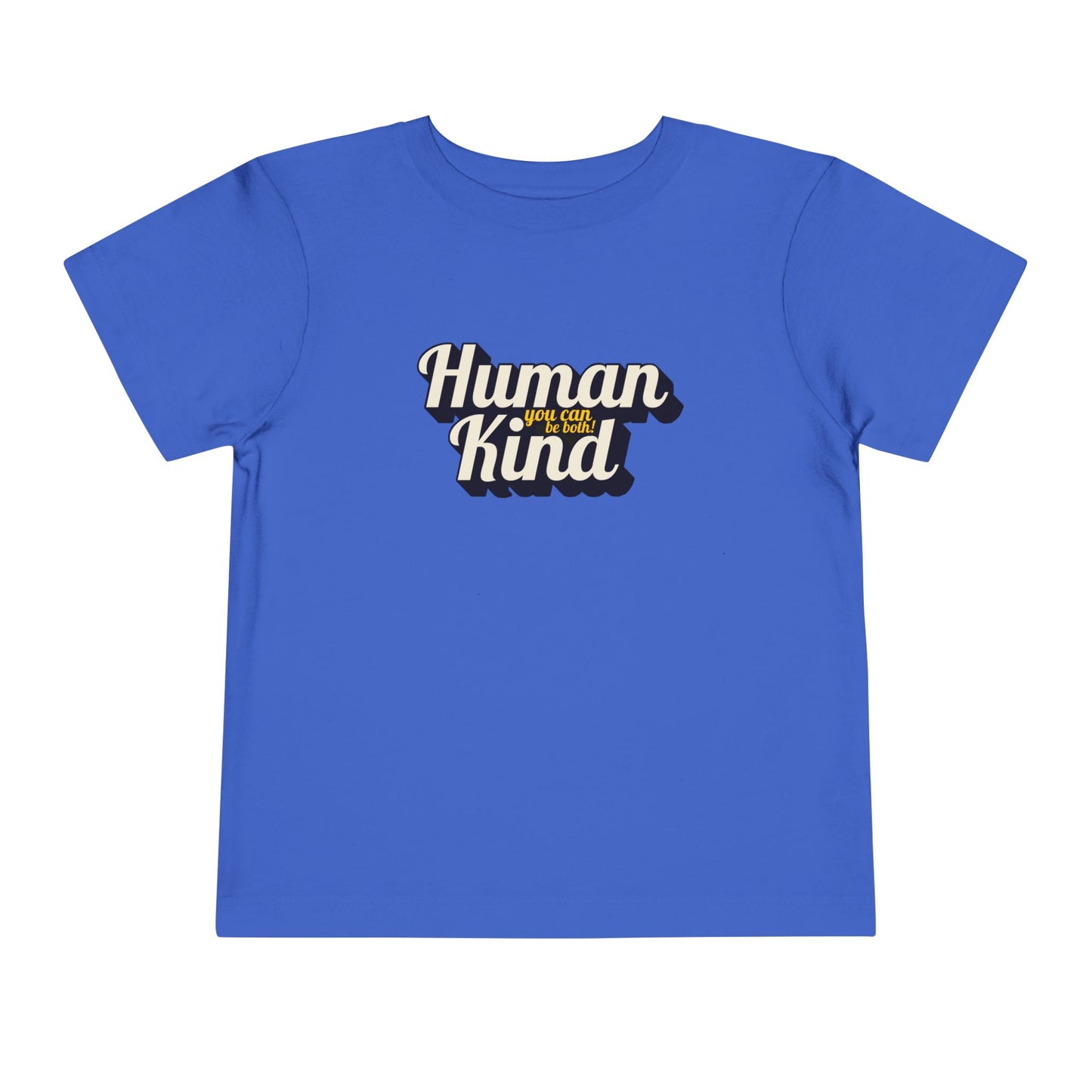 Human Kind - Unisex Toddler/Kid - Front Print on Light & Dark Tees👕