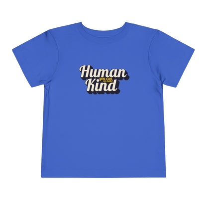 Human Kind - Unisex Toddler/Kid - Front Print on Light & Dark Tees👕