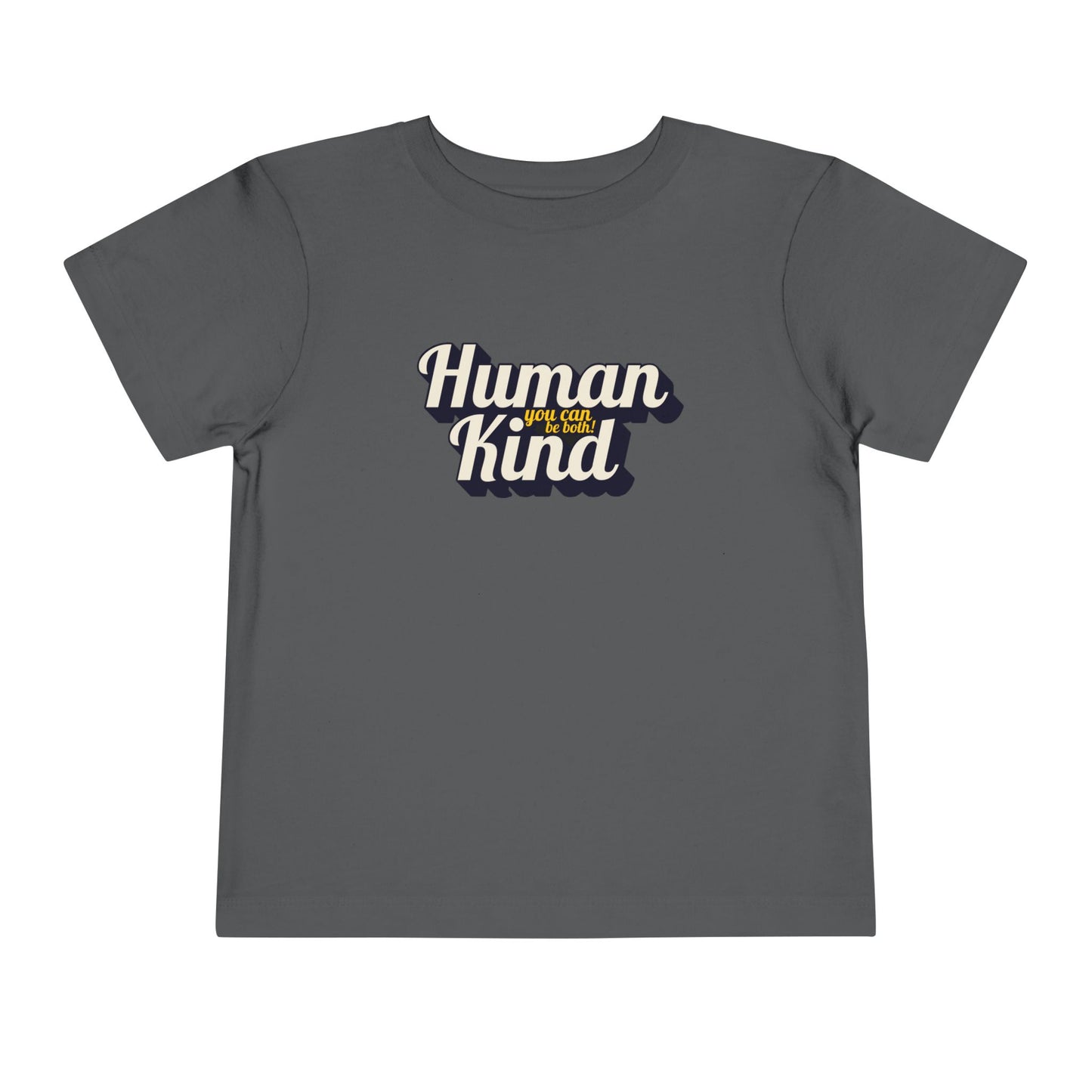 Human Kind - Unisex Toddler/Kid - Front Print on Light & Dark Tees👕