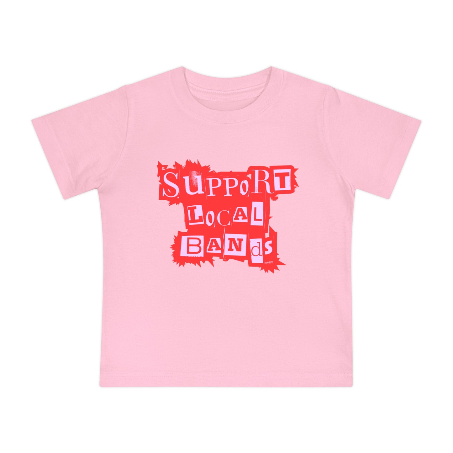 Support Local Bands Punk - Unisex Baby/Toddler - on Light & Dark Tees👕