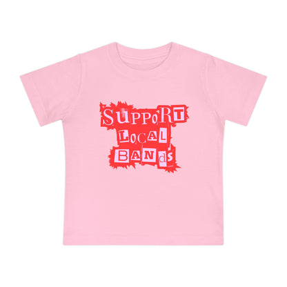 Support Local Bands Punk - Unisex Baby/Toddler - on Light & Dark Tees👕