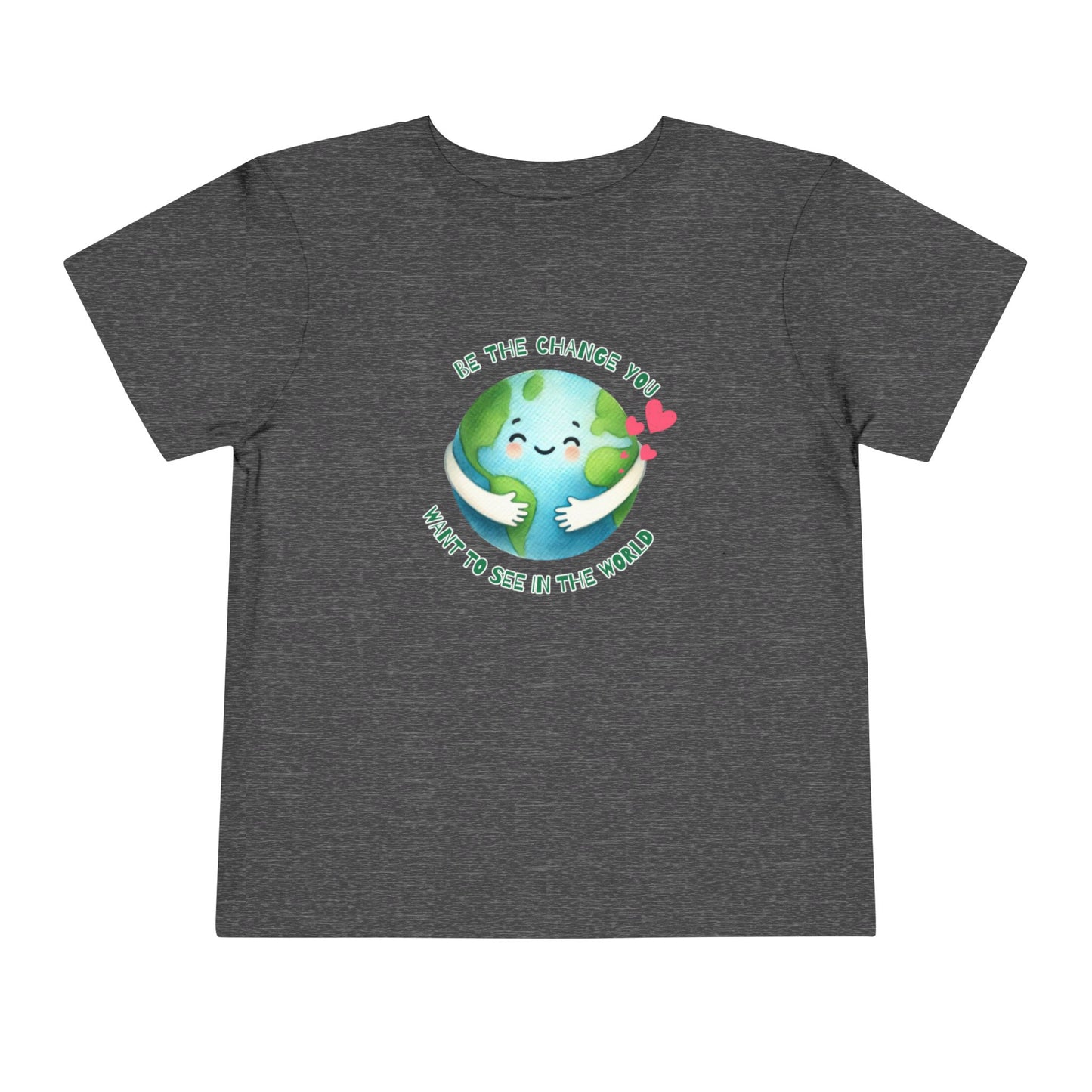 Be The Change - Unisex Toddler/Kid - Front Print on Light & Dark Tees👕