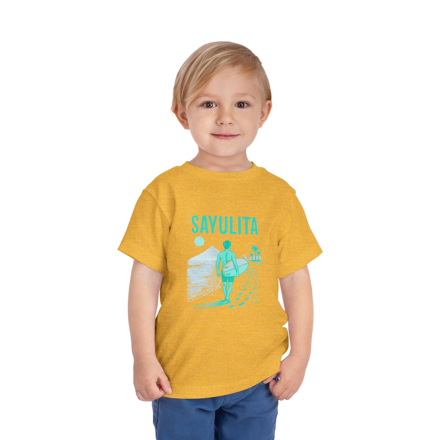 Sayulita- Unisex Toddler/Kid - Front  Print on Light & Dark Tees 👕