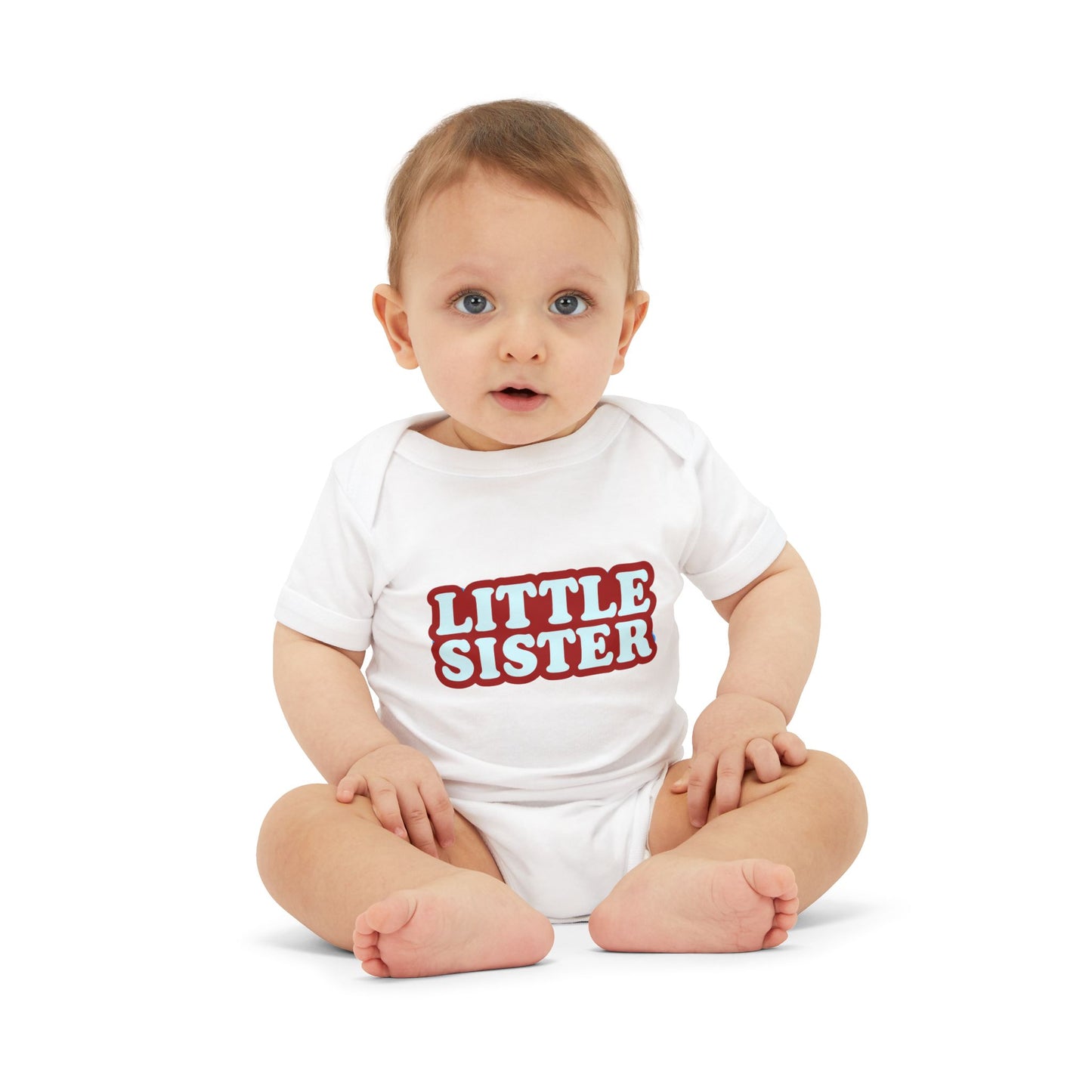 Little Sister - Unisex Baby - on Light & Dark Onsies👕
