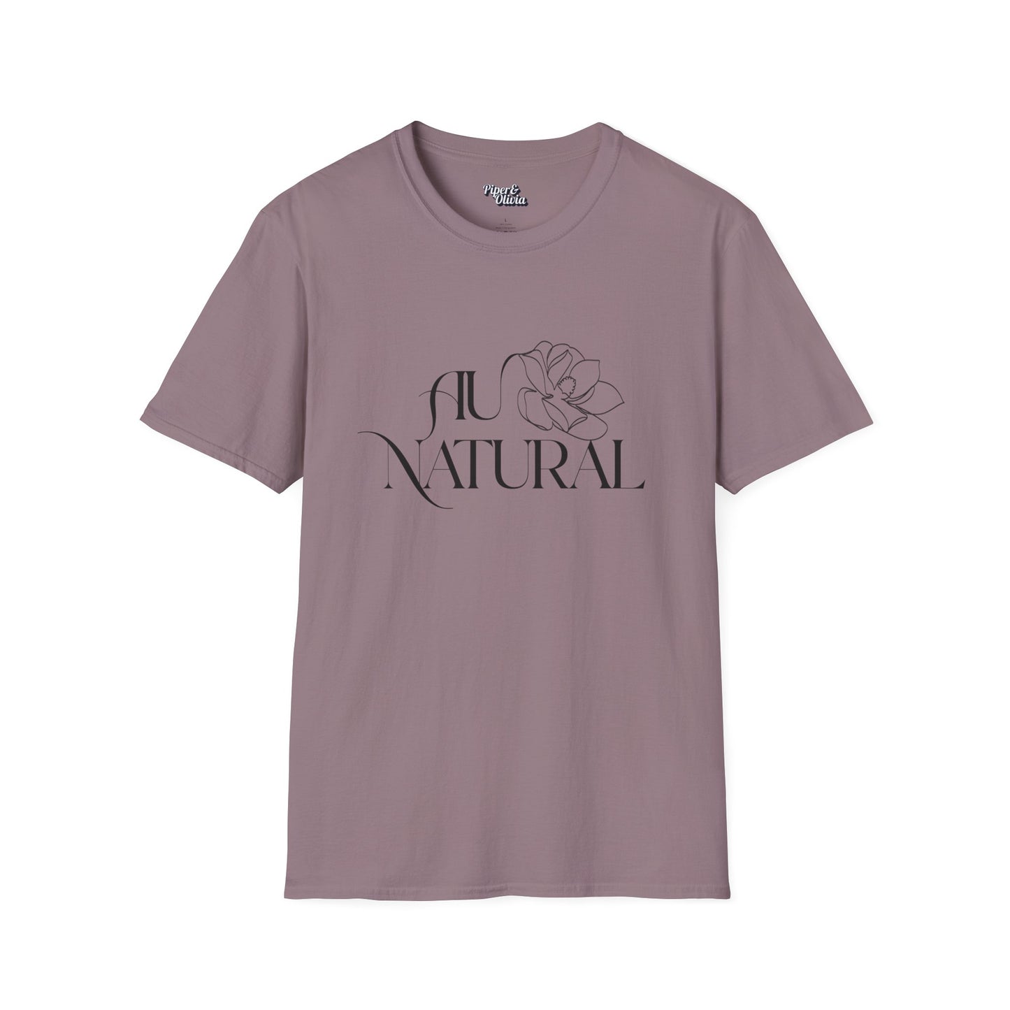 Au Natural - Unisex - On Dark and Light Colored Tee👕