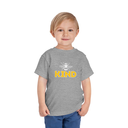 Bee Kind - Unisex Toddler/Kid - Front Print on Light & Dark Tees👕
