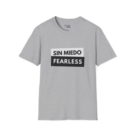 Sin Miedo - Unisex - On Dark and Light Colored Tee👕