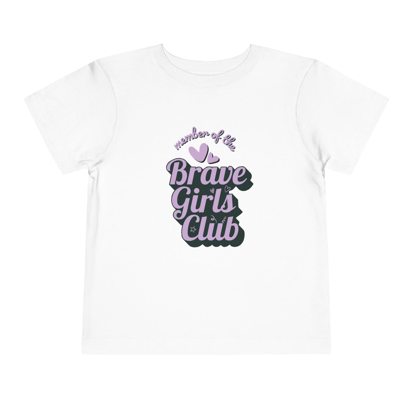 Brave Girls Club - Unisex Toddler/Kid - Front  Print on Light & Dark Tees 👕