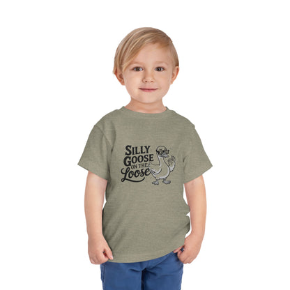 Loose Silly Goose - Toddler Unisex - Front Print on Light & Dark Tees👕