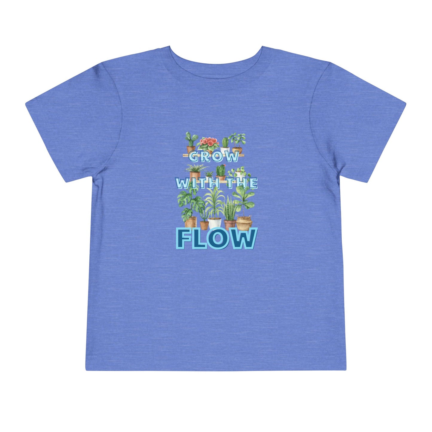Grow With The Flow - Unisex Toddler/Kid - Front & Back Print on Light & Dark Tees👕