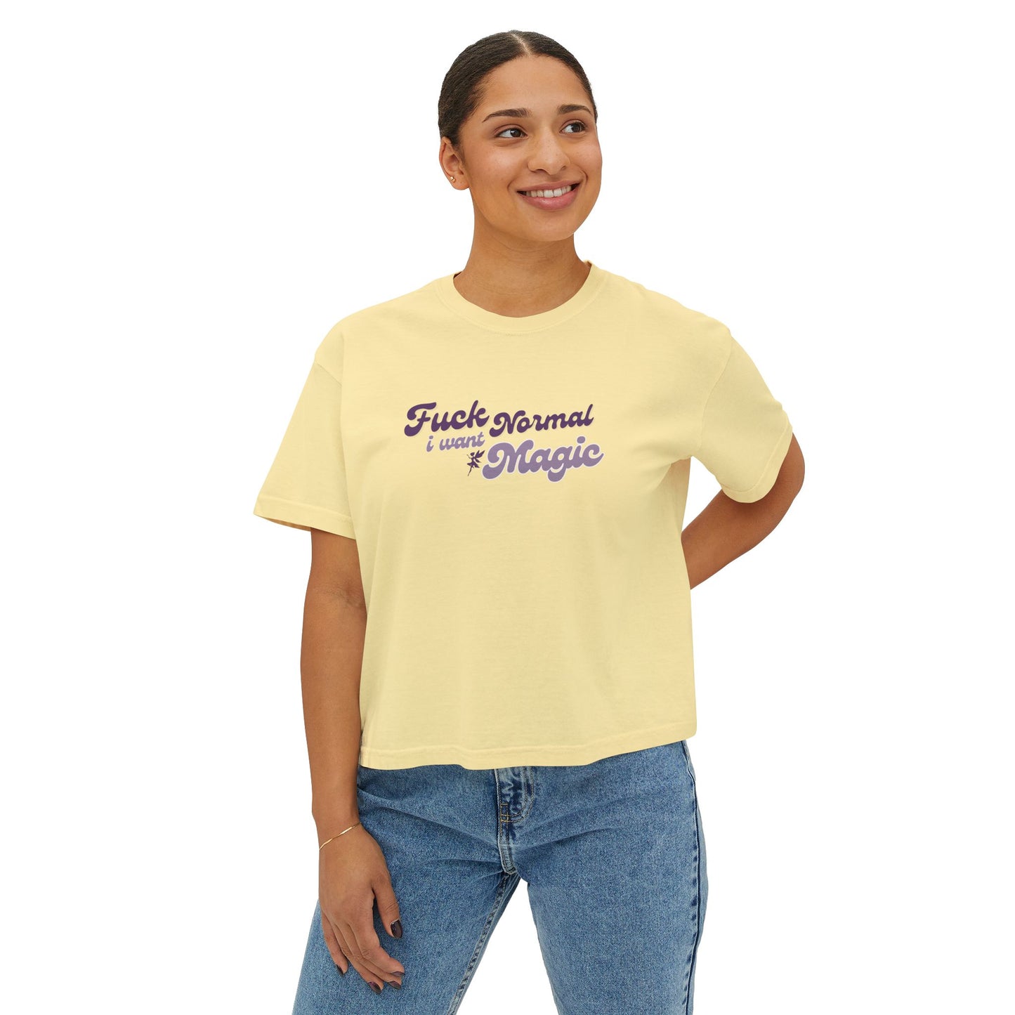 I Want Magic - Woman's Boxy Tee 👕