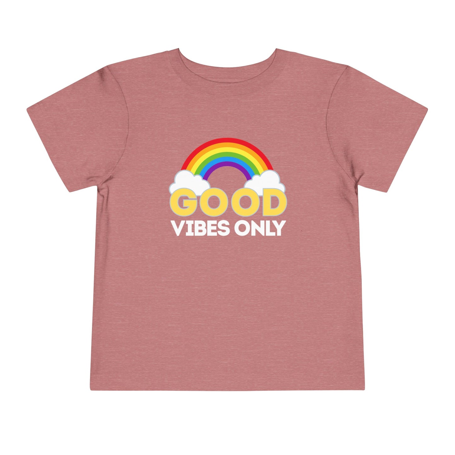 Good Vibes - Unisex Toddler/Kid - Front Print on Light & Dark Tees👕