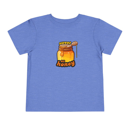 Sweet As Honey - Unisex Toddler/Kid - Front Print on Light & Dark Tees👕