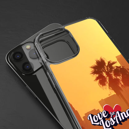 Love 4 Los Angeles  - Phone Case - Clear Cases with Sunset Design📱