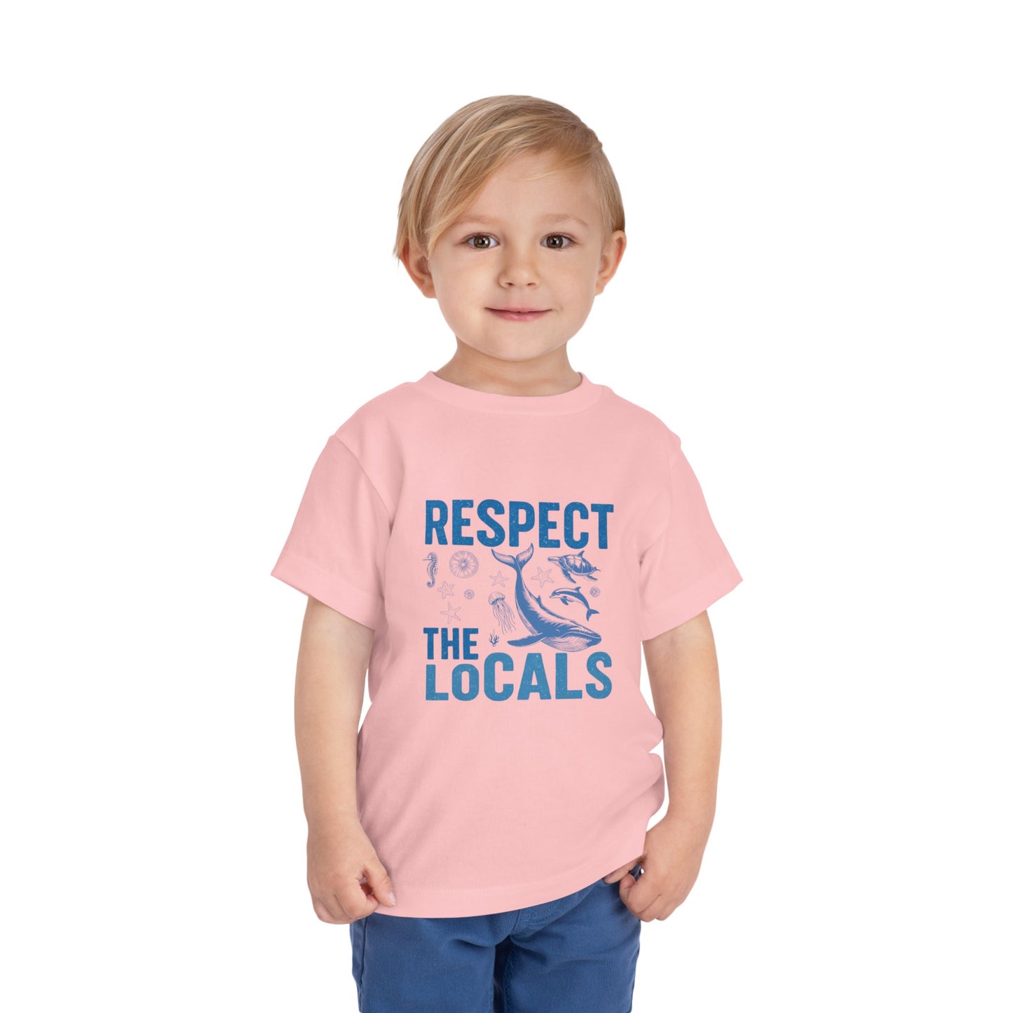 Respect Locals - Front Print on Light & Dark Tees 👕