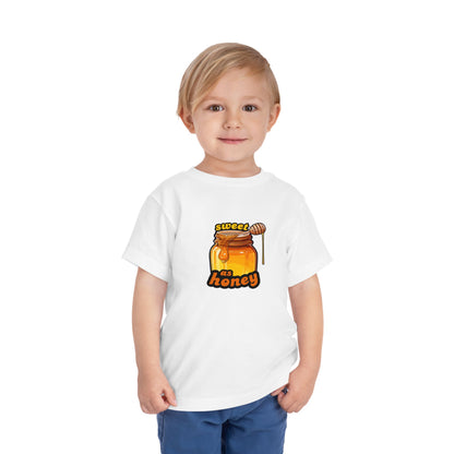Sweet As Honey - Unisex Toddler/Kid - Front Print on Light & Dark Tees👕