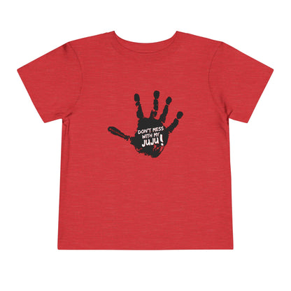 Mess With My Juju - Unisex Toddler/Kid - Front  Print on Light & Dark Tees 👕