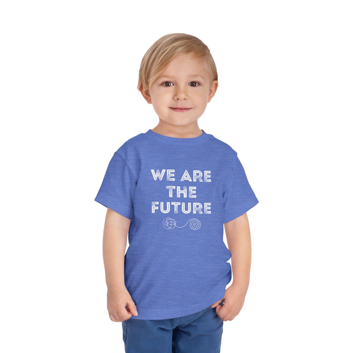 We Are The Future - Unisex Toddler/Kid - Front Print on Light & Dark Tees👕