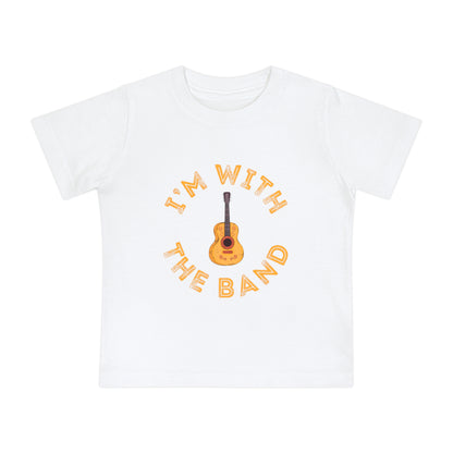 With The Band - Unisex Baby/Toddler - on Light & Dark Tees👕