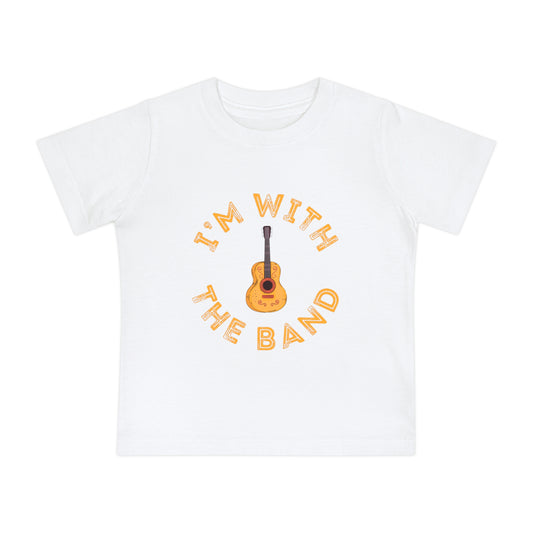 With The Band - Unisex Baby/Toddler - on Light & Dark Tees👕