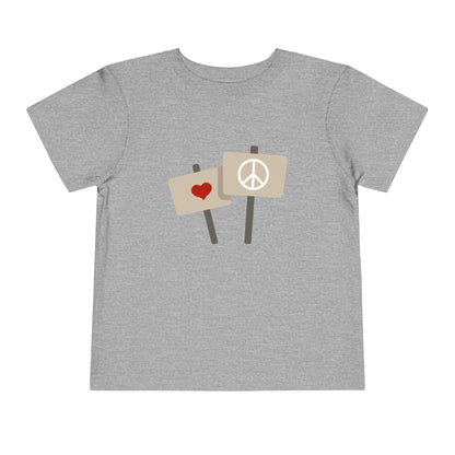 Little Hearts - Unisex Toddler/Kids - Front & Back Print on Light & Dark Tees👕