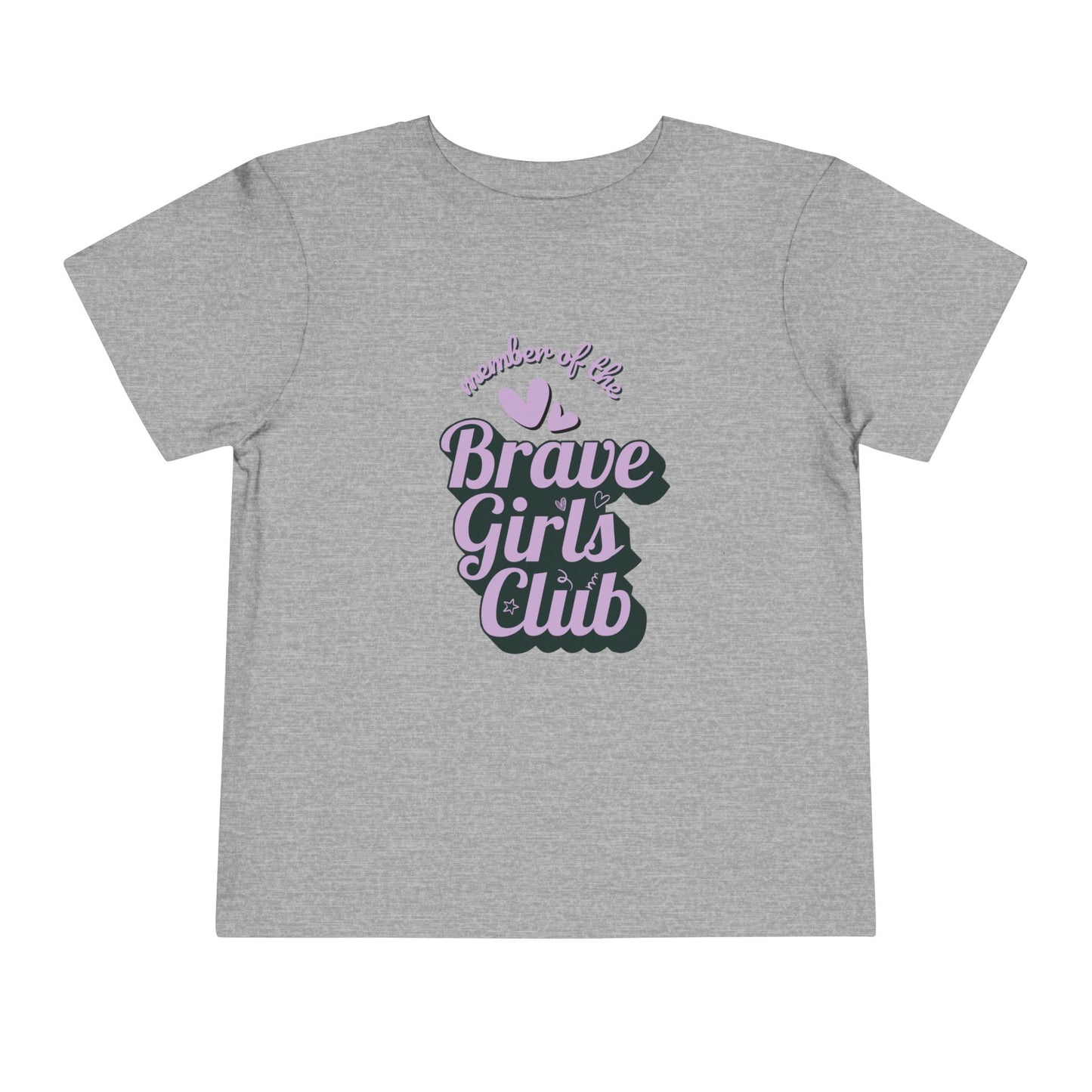 Brave Girls Club - Unisex Toddler/Kid - Front  Print on Light & Dark Tees 👕