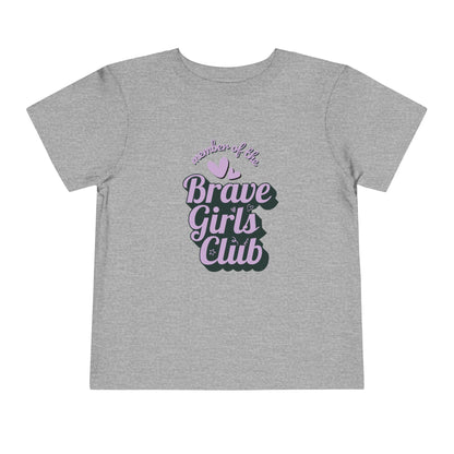 Brave Girls Club - Unisex Toddler/Kid - Front  Print on Light & Dark Tees 👕