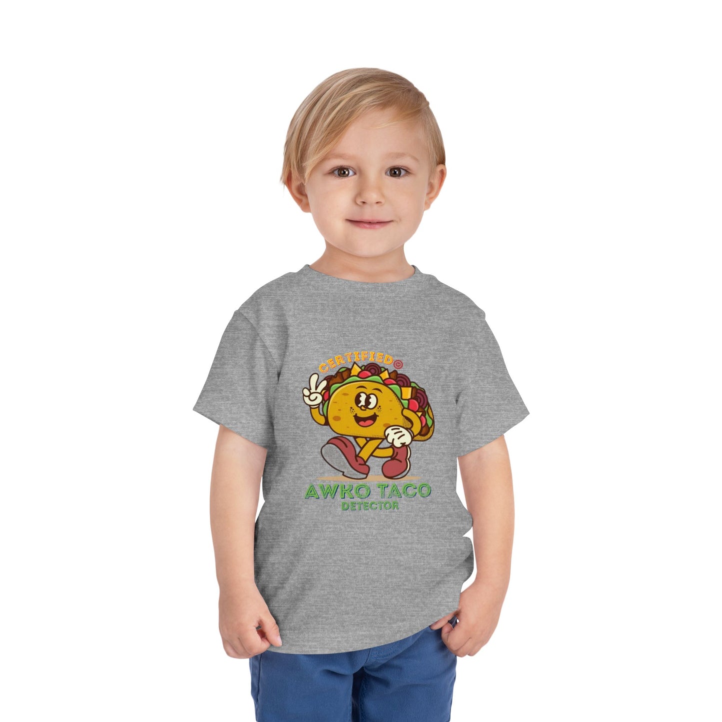 Awko Taco - Unisex Toddler/Kid - Front Print on Light & Dark Tees 👕