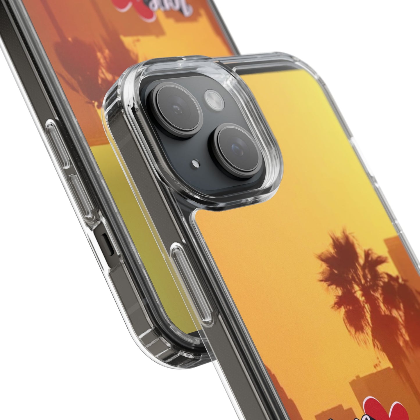 Love 4 Los Angeles  - Phone Case - Clear Cases with Sunset Design📱