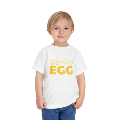 Good Egg - Unisex Toddler/Kid - Front  Back Print on Light & Dark Tees 👕