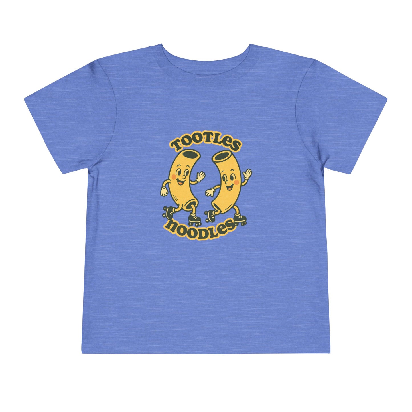Tootles Noodles - Unisex Toddler/Kid - Front  Print on Light & Dark Tees 👕