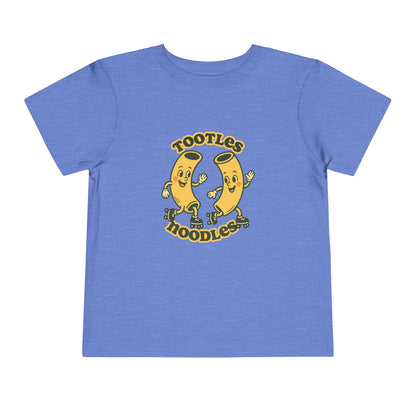 Tootles Noodles - Unisex Toddler/Kid - Front  Print on Light & Dark Tees 👕